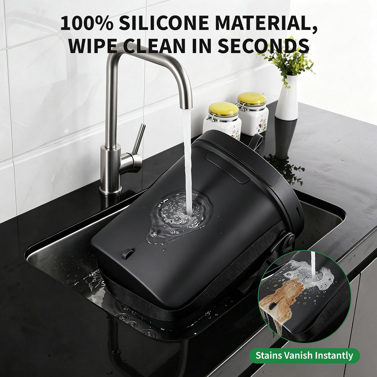 Thumbnail 6 de Car Trash Can with Lid, 2 Gallons