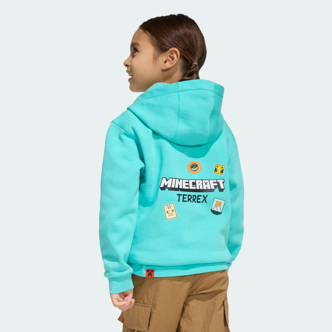 Thumbnail 3 de Sudadera con capucha adidas Minecraft Terrex – Turquesa