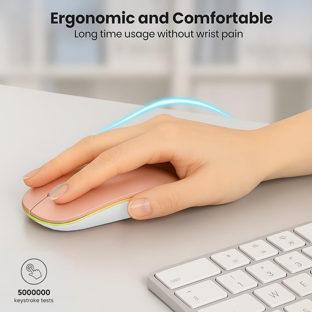 Thumbnail 4 de GLOBAL TECH Wireless Bluetooth Mouse 800/1200/1600 DPI