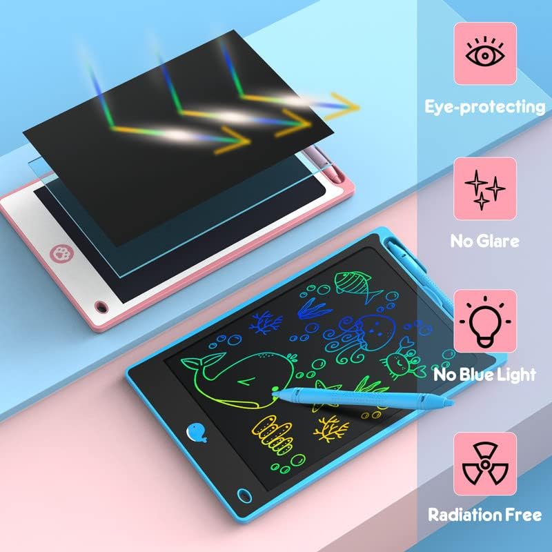 Thumbnail 6 de Hockvill 8.8-Inch LCD Writing Tablet for Kids (Magnetic Doodle Board Style) — Travel Drawing Pad for Ages 3–8