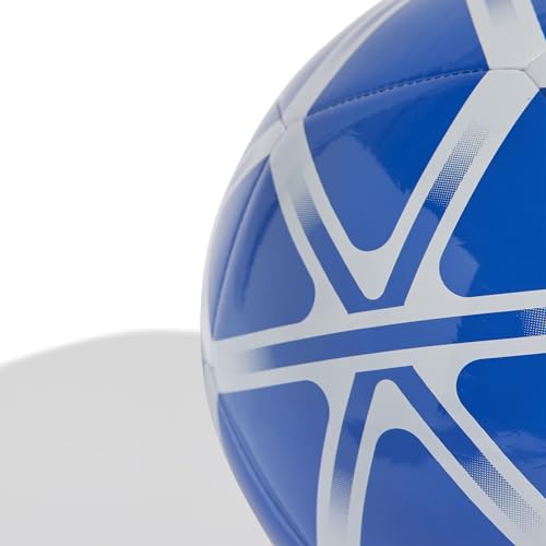 Detalle de adidas Starlancer Club Ball Recreation Ball (Unisex, 5) - Azul/Blanco