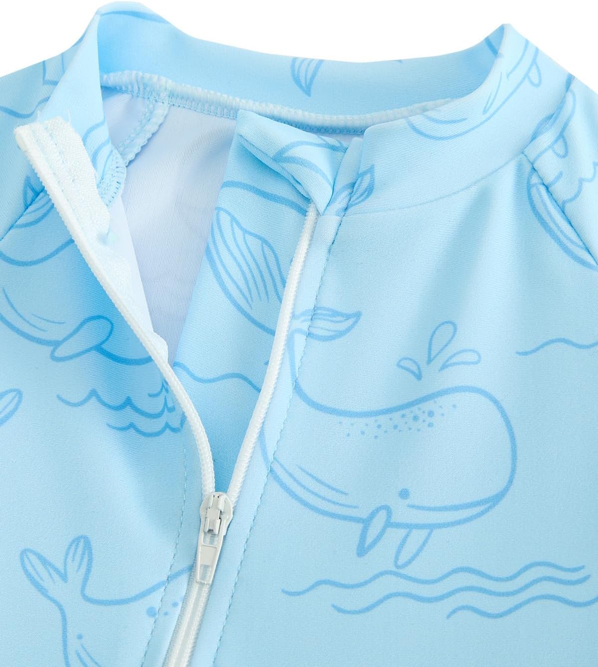 Detalle de WYTbaby Baby Badeanzug Einteilig mit UV-Schutz – 3 Monate bis 3 Jahre