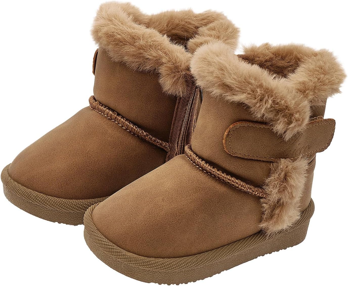 Detalle 1 de Chicco Bottes Fille avec Fermeture Scratch Latérale – Confort et chaleur pour l’automne et l’hiver
