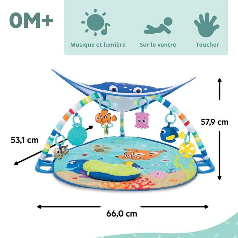 Thumbnail 1 de Alfombra de actividades Disney Baby Mr. Ray Ocean Lights: música y luces para despertar sentidos