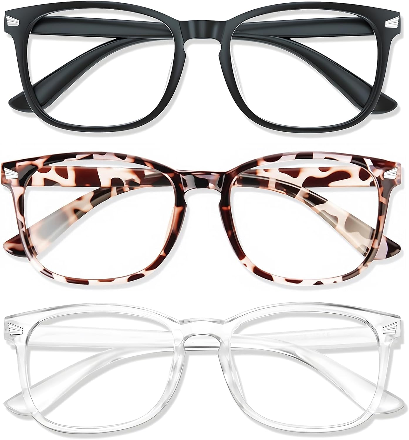 Detalle de WINTOO Blue Light Glasses 3 Pair 👓