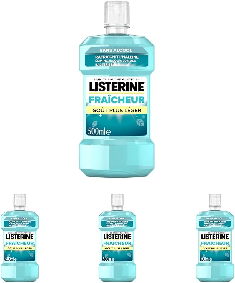 Thumbnail 3 de Listerine Bain de Bouche Quotidien Fraîcheur Intense – Lot 6 x 500 ml