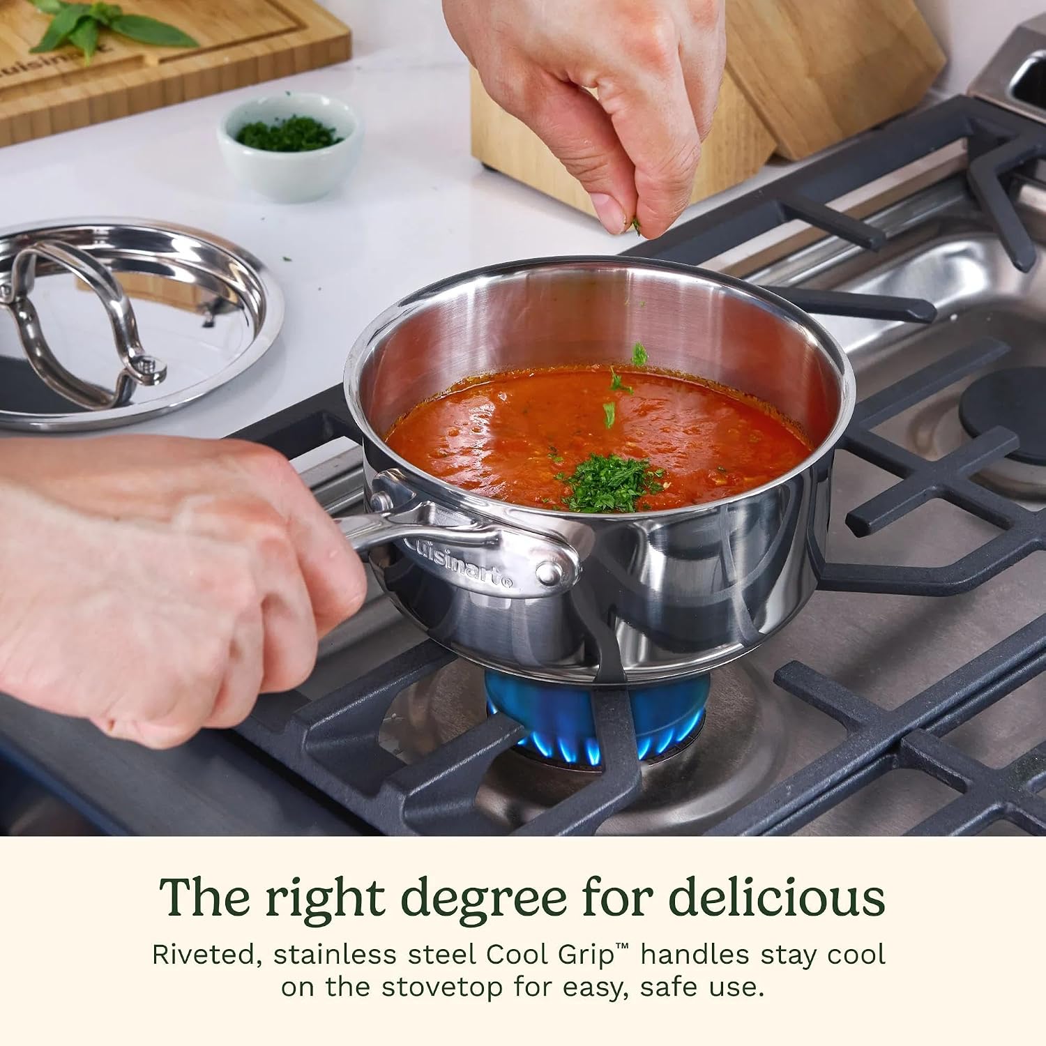 Detalle de Cuisinart Chef’s Classic 11-piece cookware set