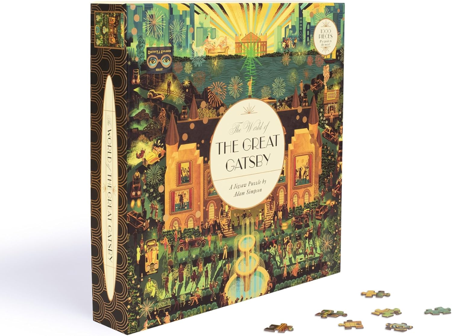 Thumbnail 2 de The Great Gatsby 1000-Piece Puzzle 🃏
