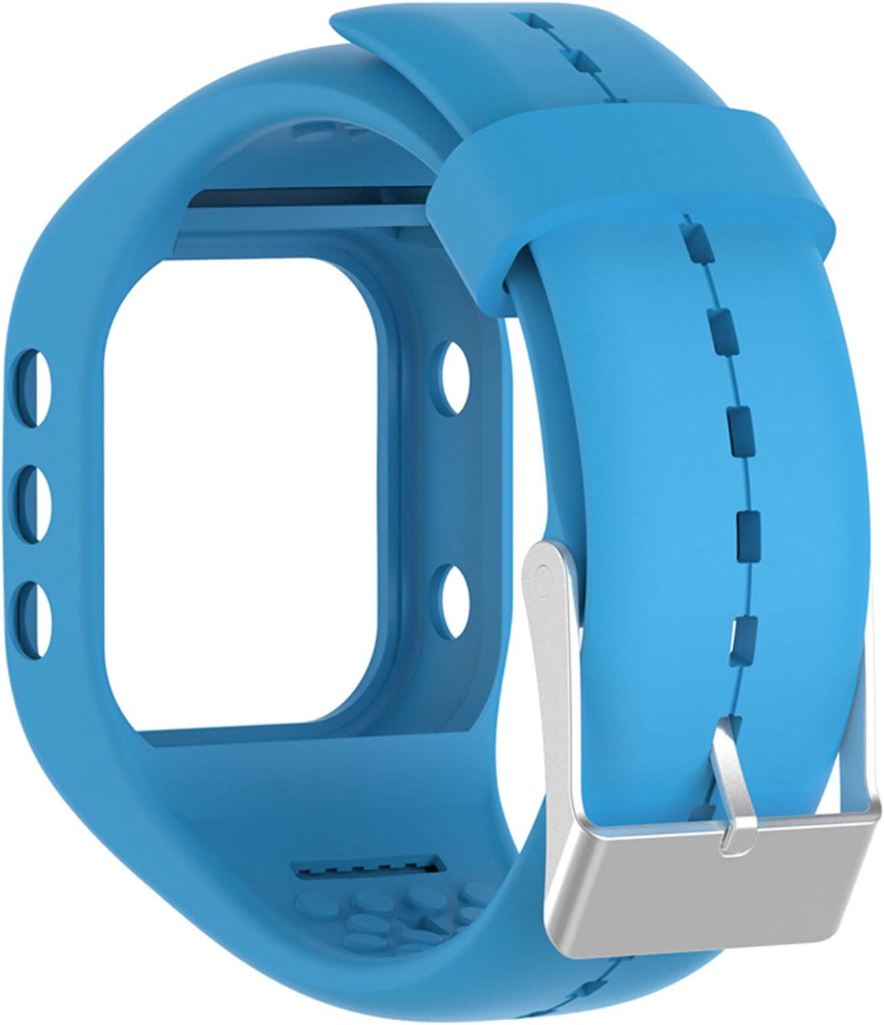 Detalle 2 de Huwokxix Silicone Watch Strap for Polar A300 – Adjustable, Breathable Replacement Band