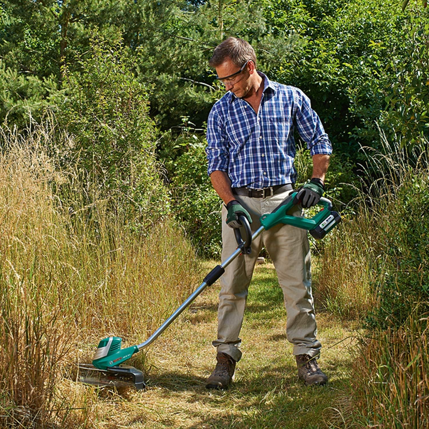 Thumbnail 5 de Bosch Coupe-Bordures sans fil AdvancedGrassCut 36 – livré sans batterie ni chargeur (Vert)