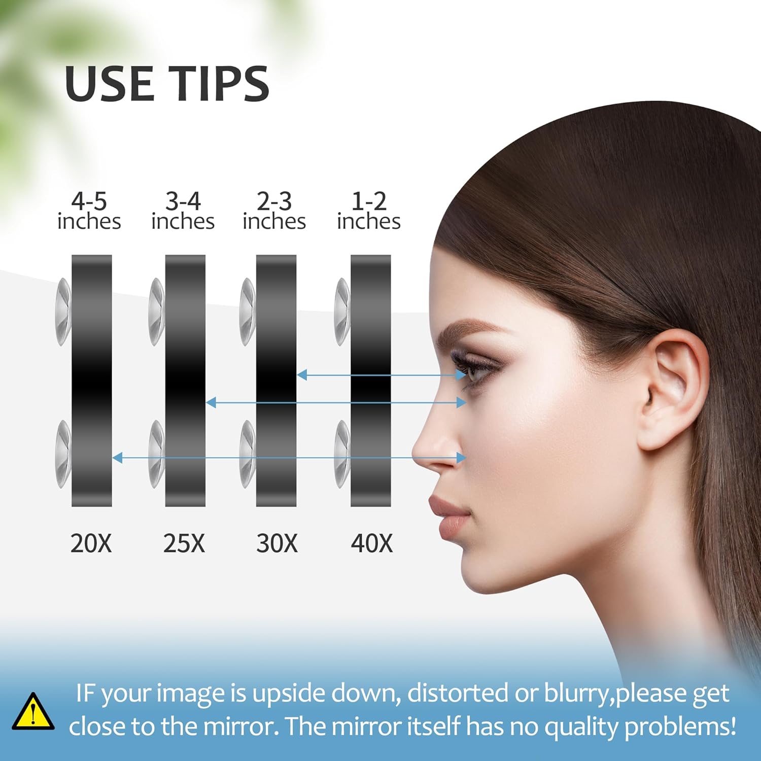 Thumbnail 5 de MIYADIVA 40X Magnifying Mirror 3.5" Compact ๐ช
