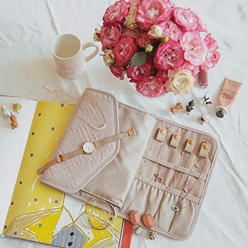 Thumbnail 1 de bagsmart Travel Jewellery Organiser, Foldable Jewellery Storage Roll