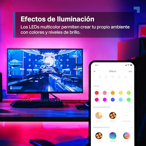 Detalle de Tapo L900-5: Tira LED Inteligente WiFi multicolor RGB para decorar y adaptar ambientes