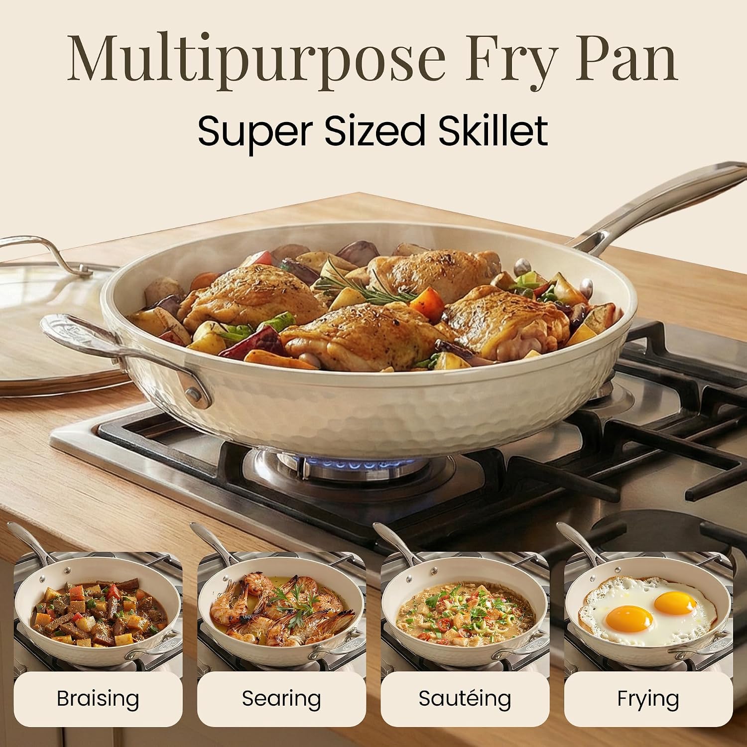 Detalle de Gotham Steel Frying Pan, 14-Inch