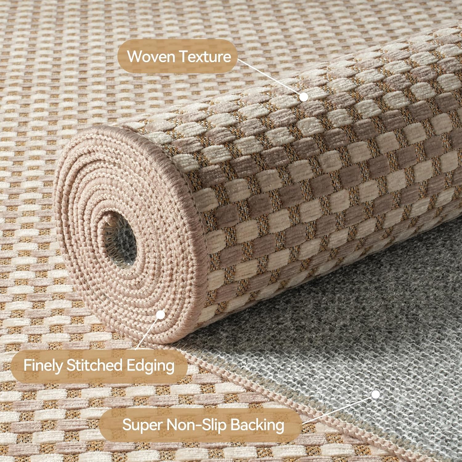 Detalle de YDKGL Runner Rug 2x8 ft