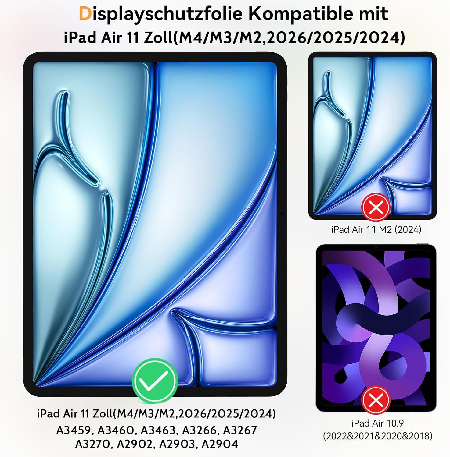 Thumbnail 5 de iPad Air 11 Papier Schutzfolie, 0,15 mm PET