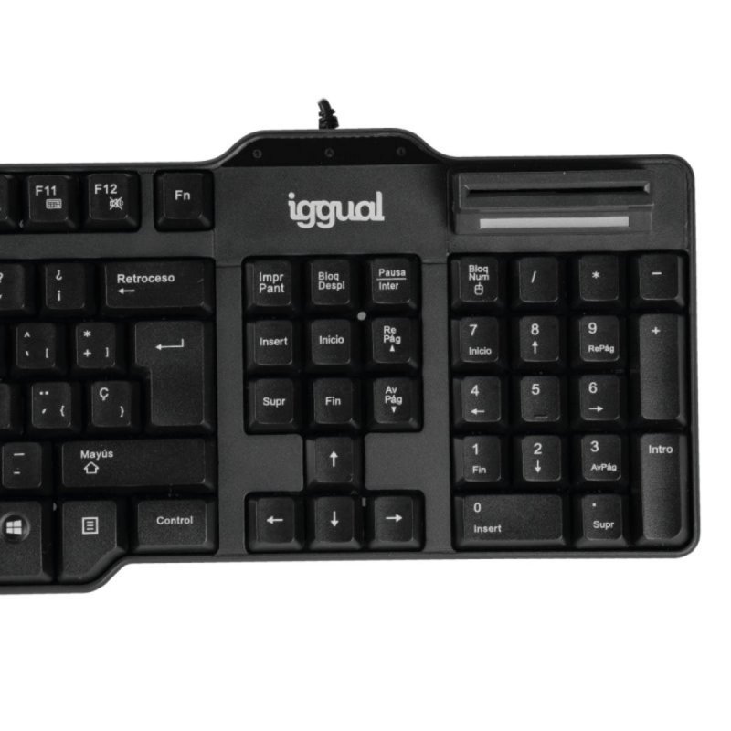 Detalle 2 de iggual CK-ID-DNI SMART 105 teclas USB