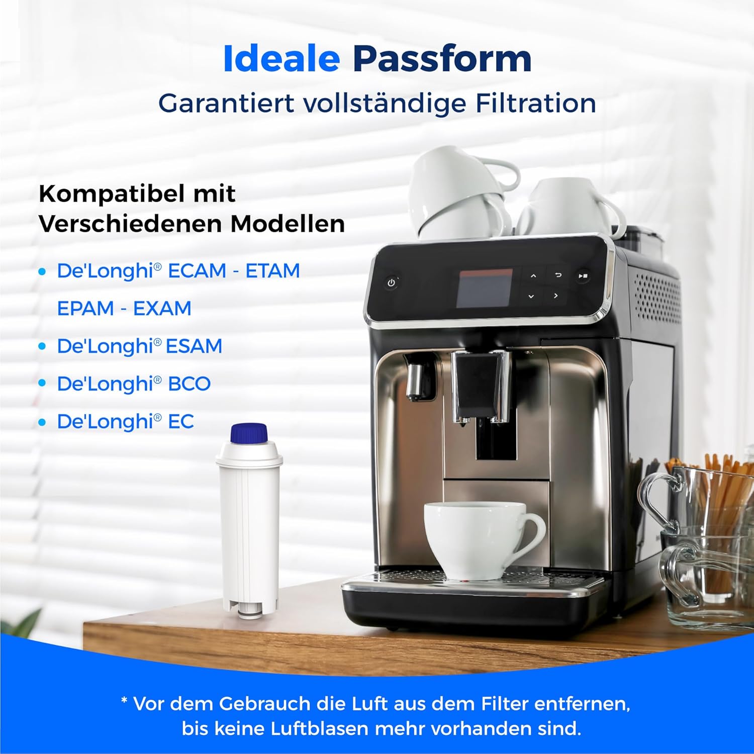 Thumbnail 3 de Waterdrop Kaffeefilter 4er-Pack