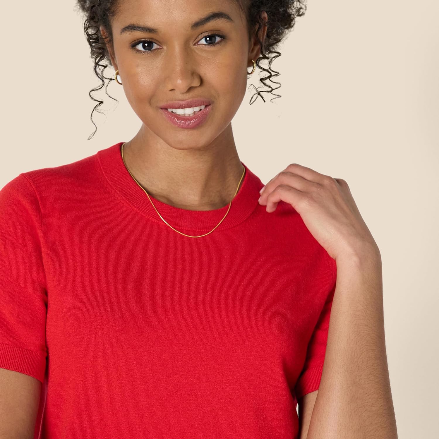 Thumbnail 3 de Amazon Essentials Women’s Regular-Fit Short-Sleeve Pullover Jumper