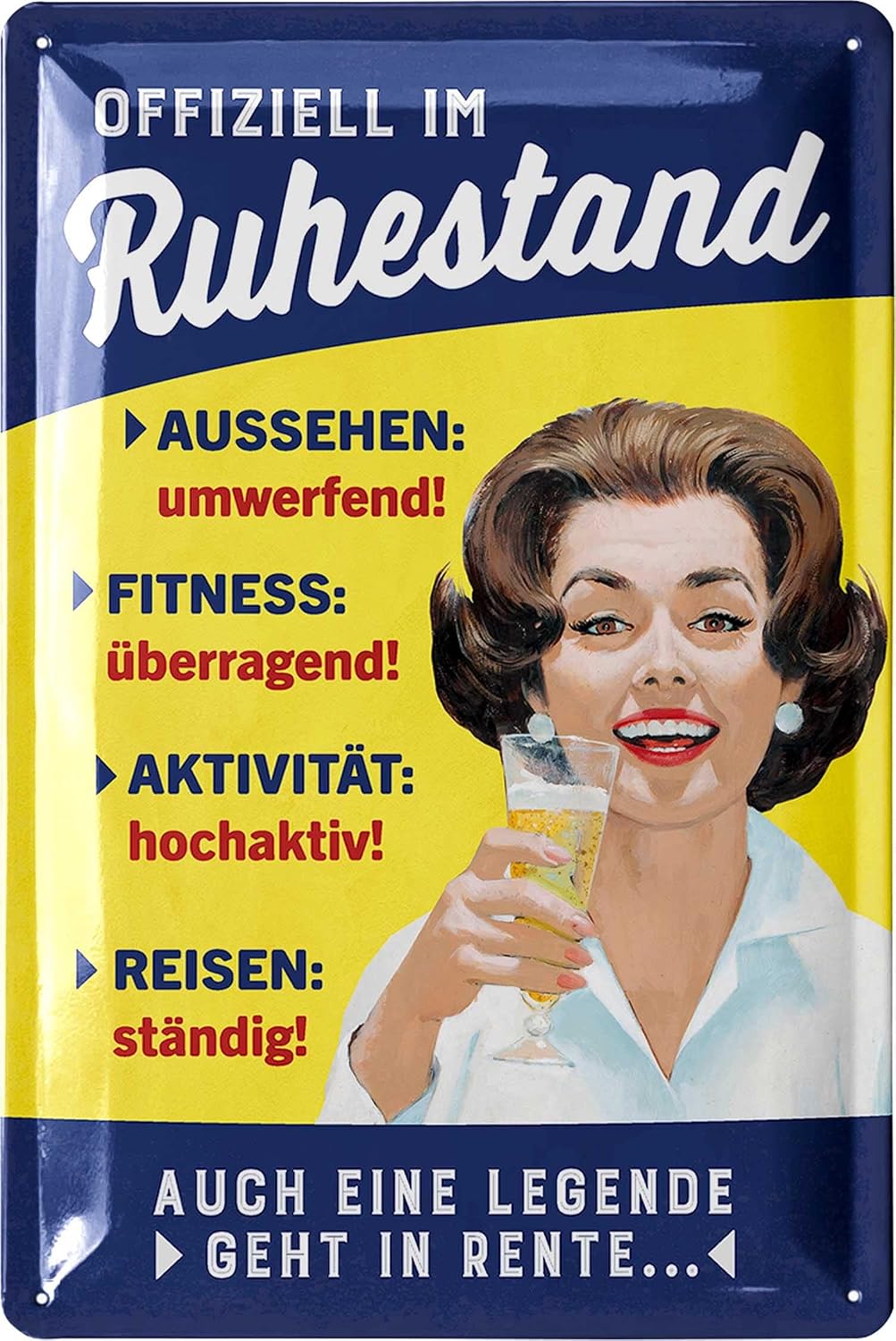 Thumbnail 6 de LANOLU Retro Blechschild 20x30cm