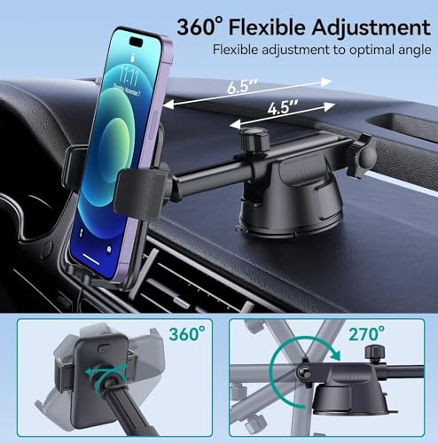 Thumbnail 2 de DOLYOFG Car Phone Holder Mount 3-in-1