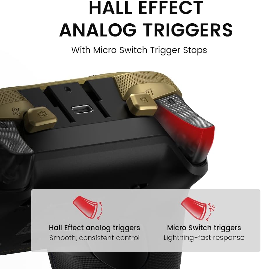 Thumbnail 2 de GameSir G7 Pro Controller 1000Hz con stazione di ricarica per Xbox Series X|S, Xbox One, Windows 10/11 e Android