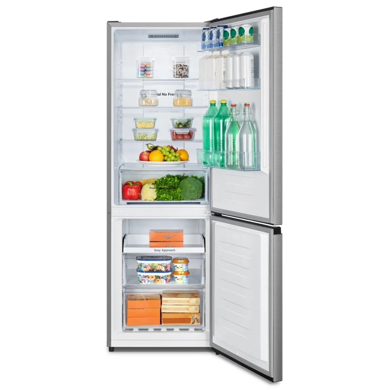 Detalle de Hisense RB372N4ACE: Frigorífico Combi No Frost en acero inoxidable