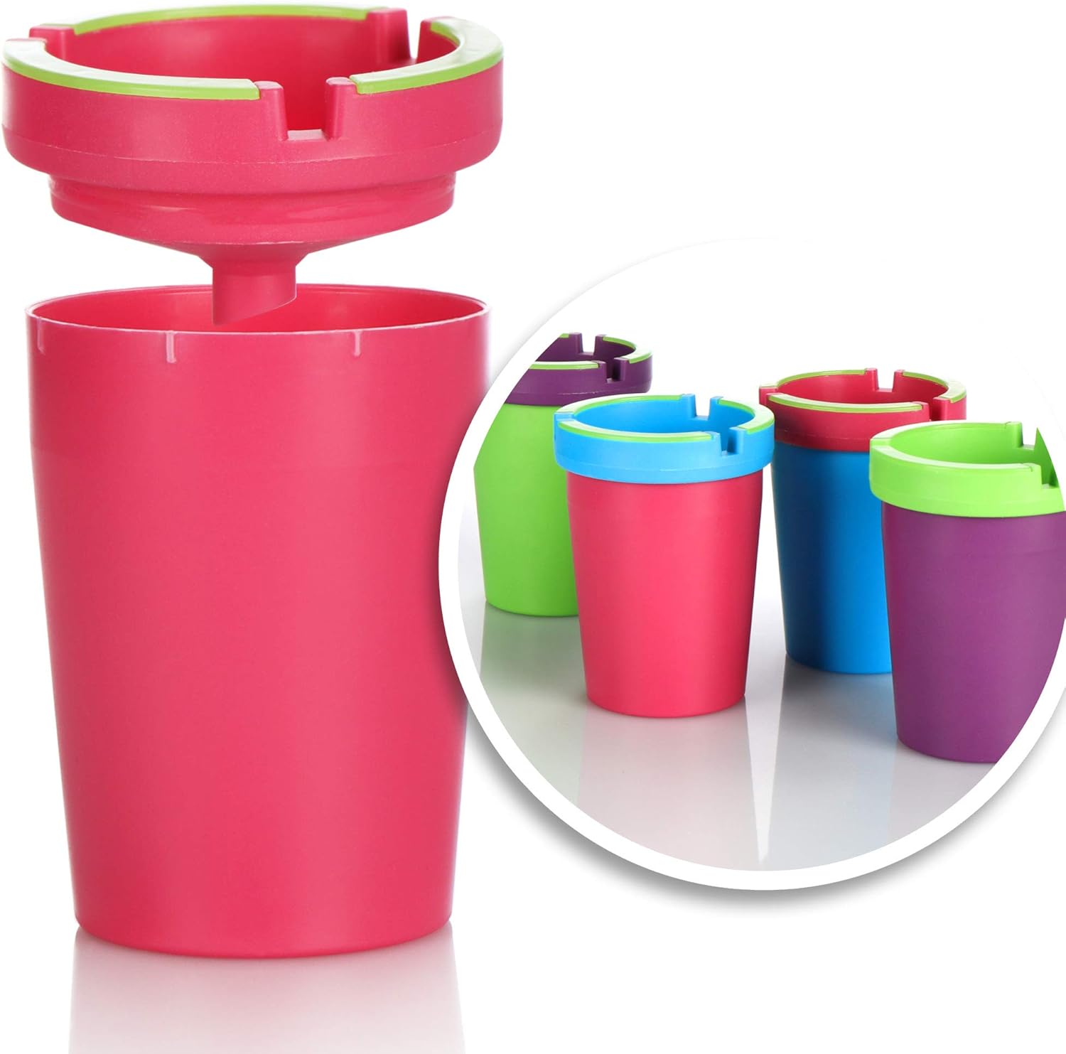 Thumbnail 5 de com-four Cendriers coupe-vent Ø 8 cm 🌫