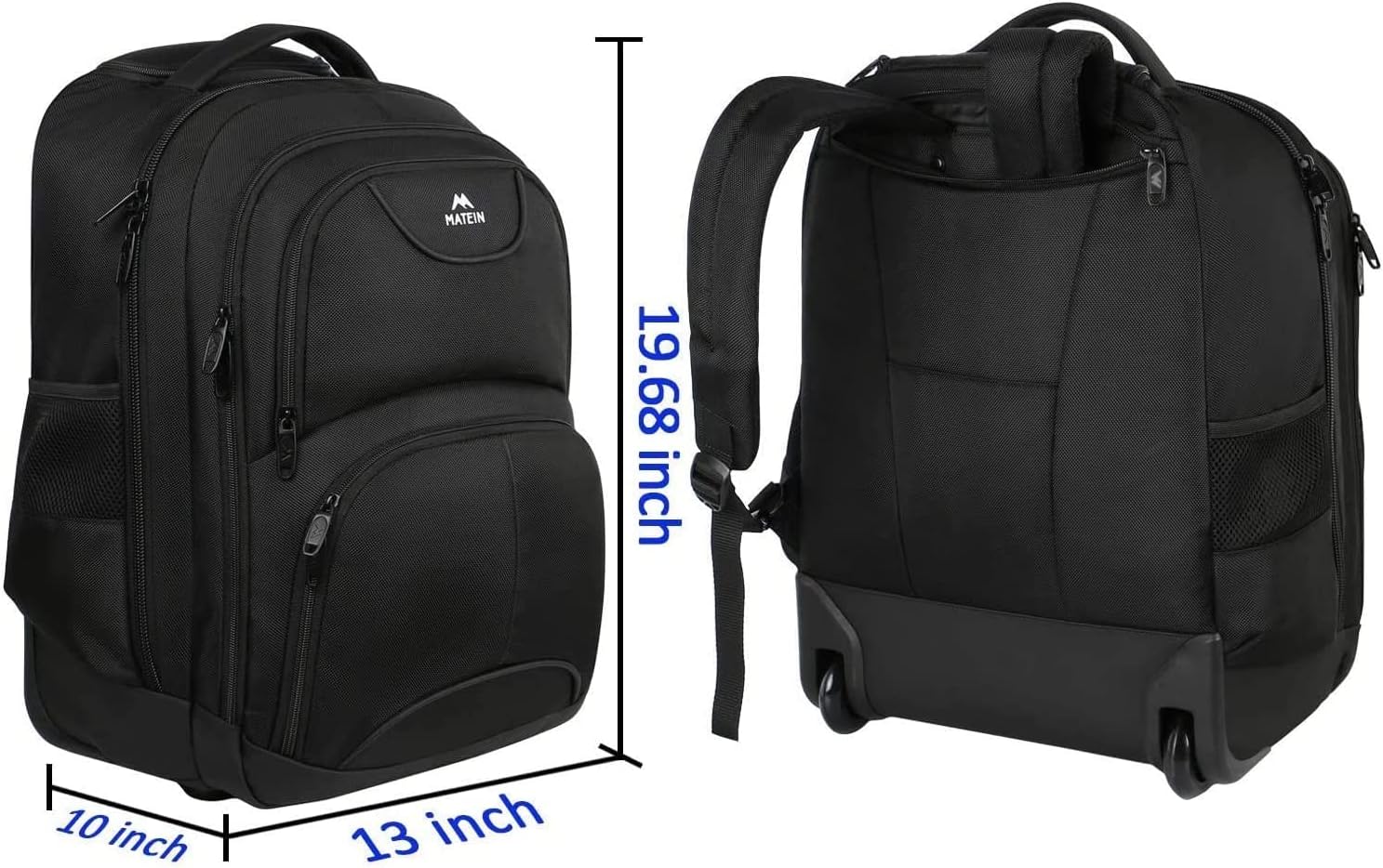 Thumbnail 5 de MATEIN Business Trolley Reiserucksack 17 Zoll