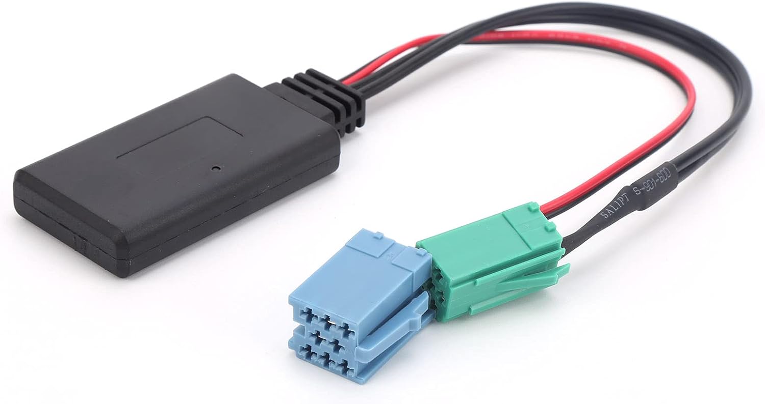 Thumbnail 6 de Convertitore Audio e Adattatore Auto: Cavo Bluetooth 5.0 AUX per Renault (Clio, Espace, Kangoo, Laguna) 6/8 pin