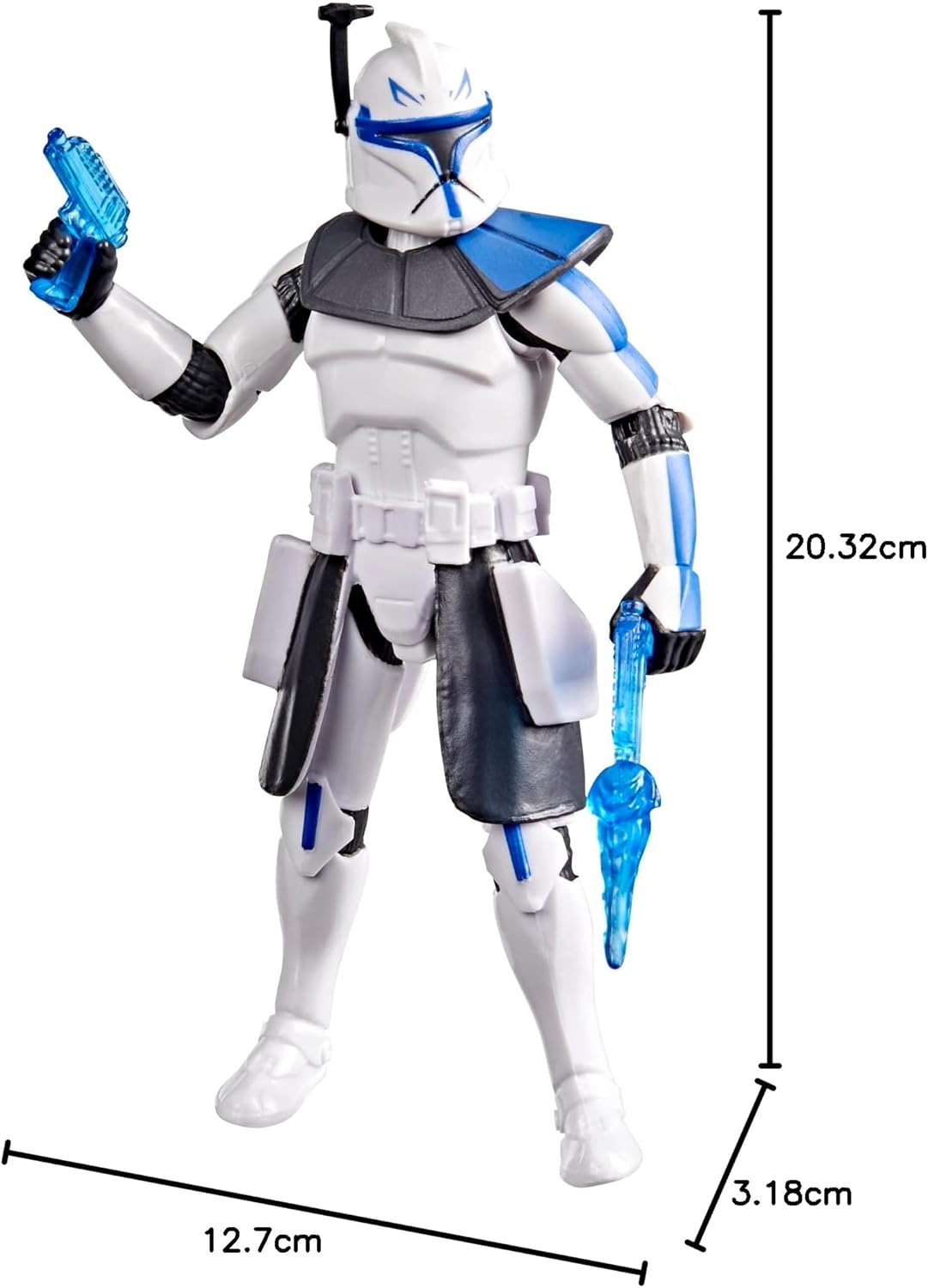 Thumbnail 4 de Capitaine Rex — Figurine Star Wars Epic World of Action, 10 cm avec accessoires