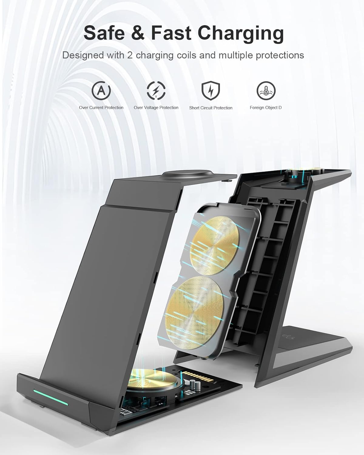 Thumbnail 6 de Samsung S25 Ultra 3‑in‑1 Wireless Charger