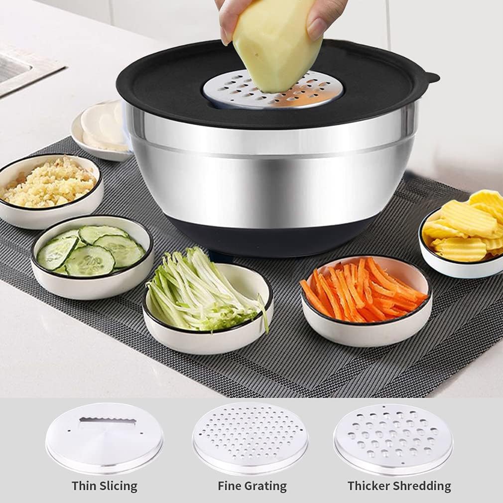 Detalle 2 de Rottay Mixing Bowls Set 20PCS, 1QT Bowls 🥣
