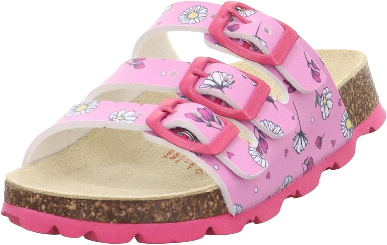 Thumbnail 5 de Superfit Mädchen Fussbettpantoffel Hausschuh – bequeme Innensohle, rutschfeste Sohle