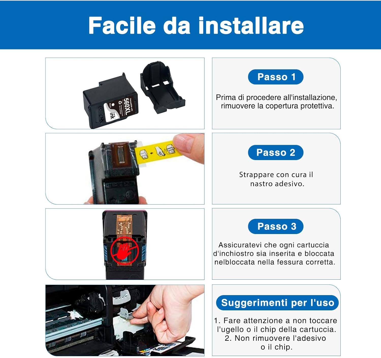 Thumbnail 5 de Starink PG-560/CL-561 XL compatibile Canon (1 Nero + 1 Colore) per Pixma TS5350/TS7450