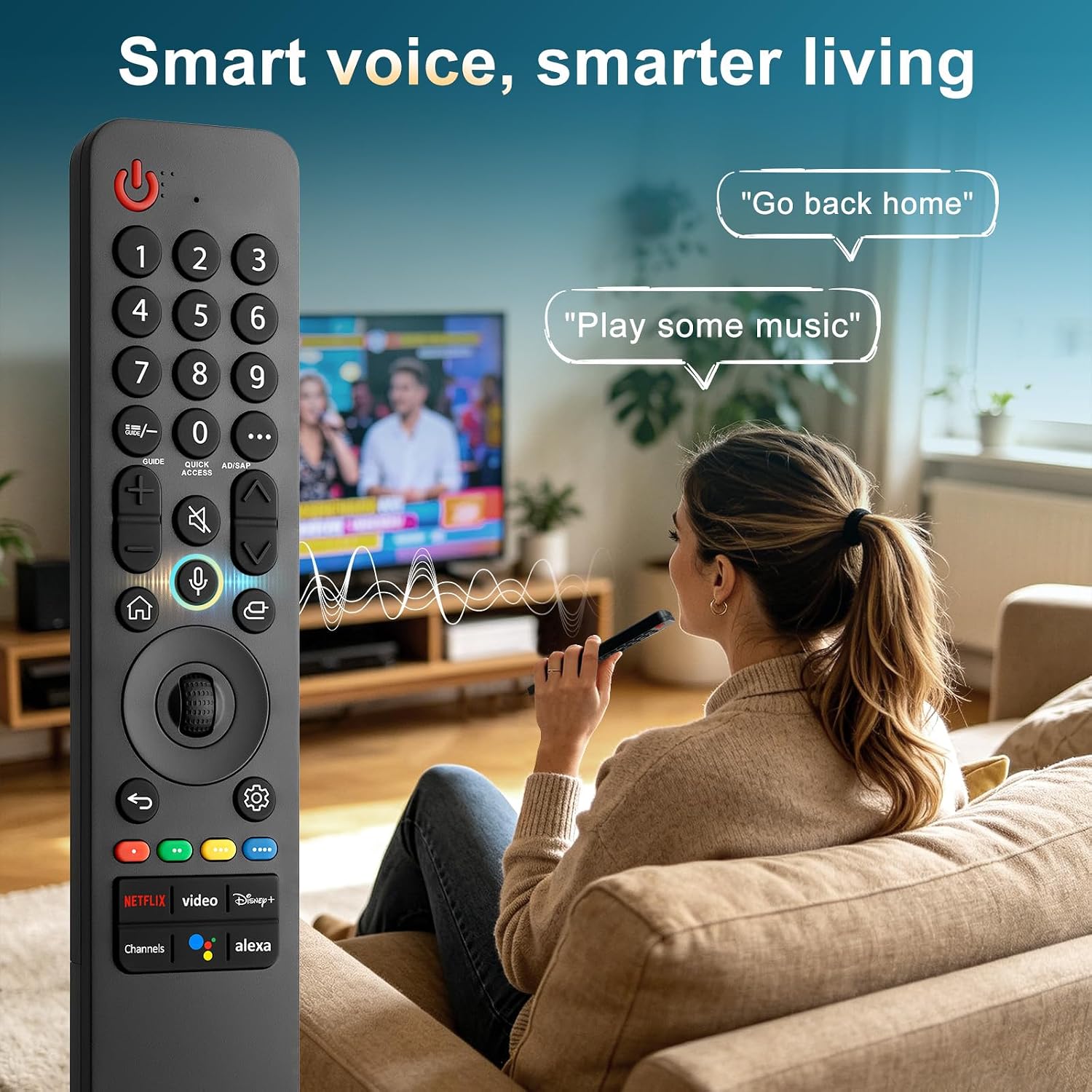 Thumbnail 6 de Voice-Magic LG TV Remote Replacement, MR25GA