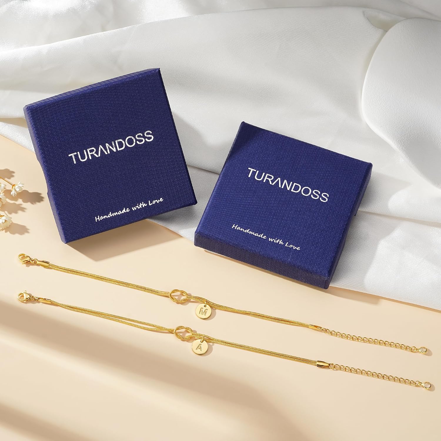 Thumbnail 5 de Turandoss Love-Knot-Armband Damen vergoldet (14K) – Geschenk zu Ostern