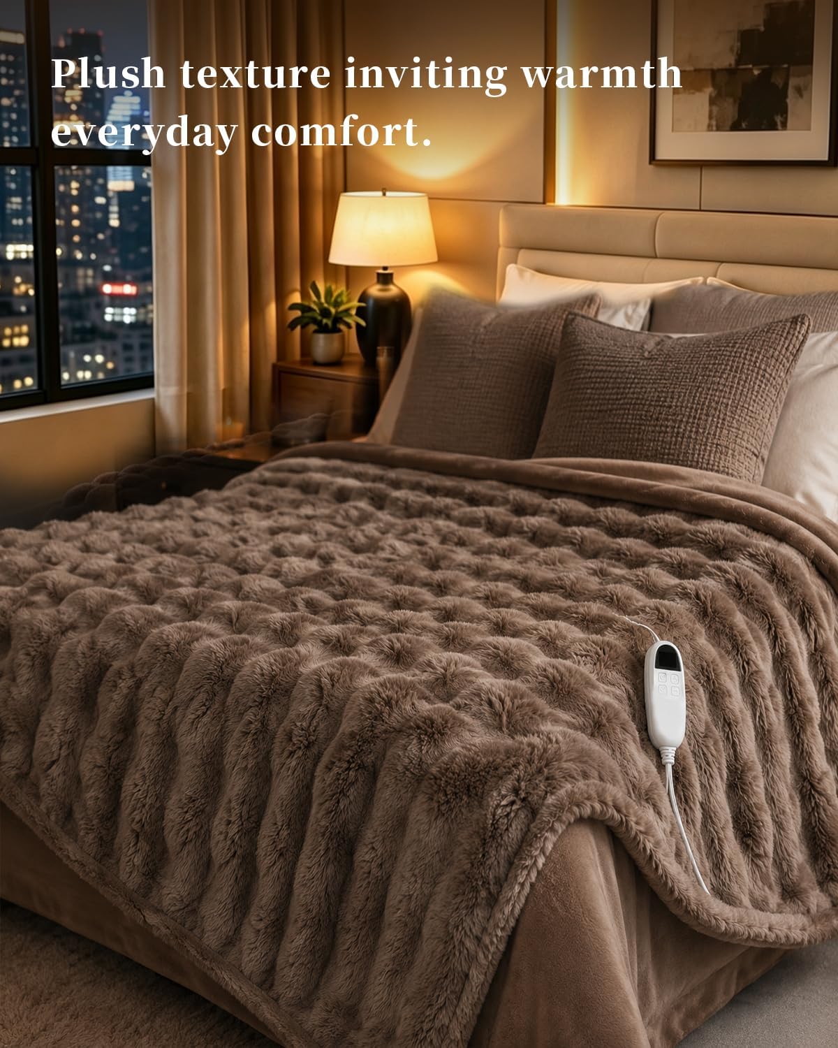 Detalle 2 de Heated Blanket 72 x 84 in