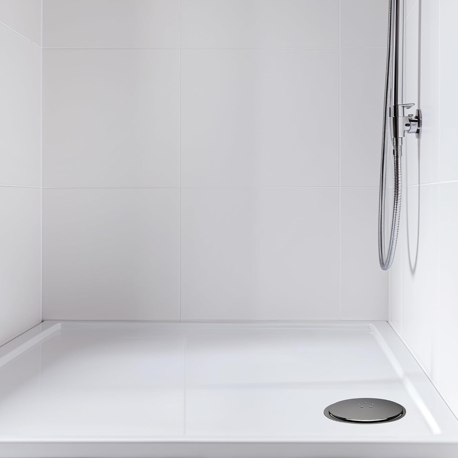 Thumbnail 5 de HNNHOME Shower Drain Cover Chrome 90/115mm