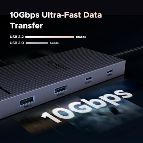 Thumbnail 3 de UGREEN Revodok Pro 2102 Docking Station ⚡ USB-C 4K Dual HDMI