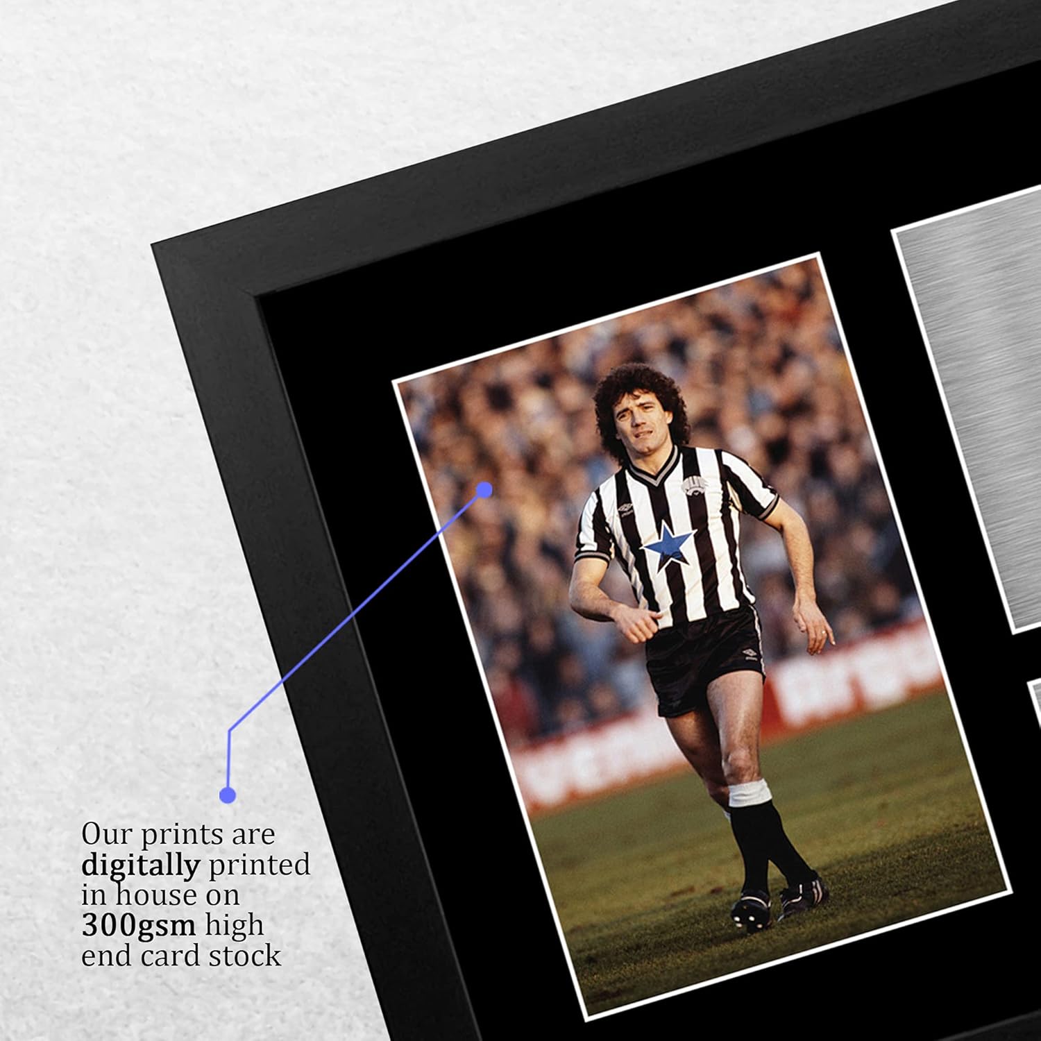 Thumbnail 3 de HWC Trading Kevin Keegan Magpies Gifts A4 framed signed autograph picture