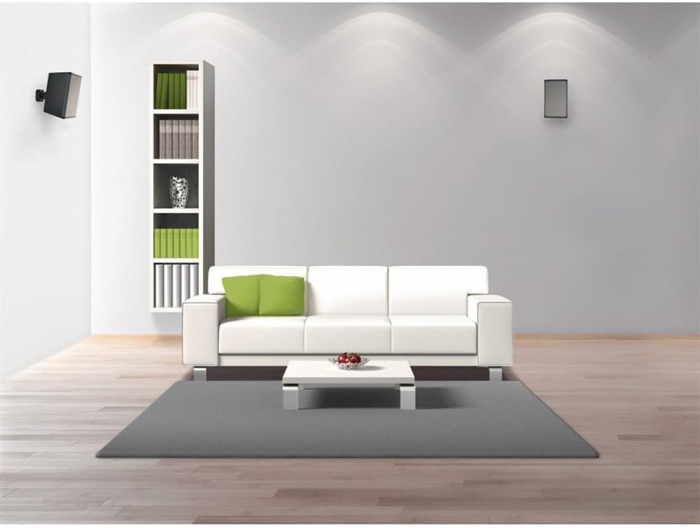 Thumbnail 2 de Hama Lautsprecher-Wandhalterung universal: neigbar, schwenkbar (schwarz)