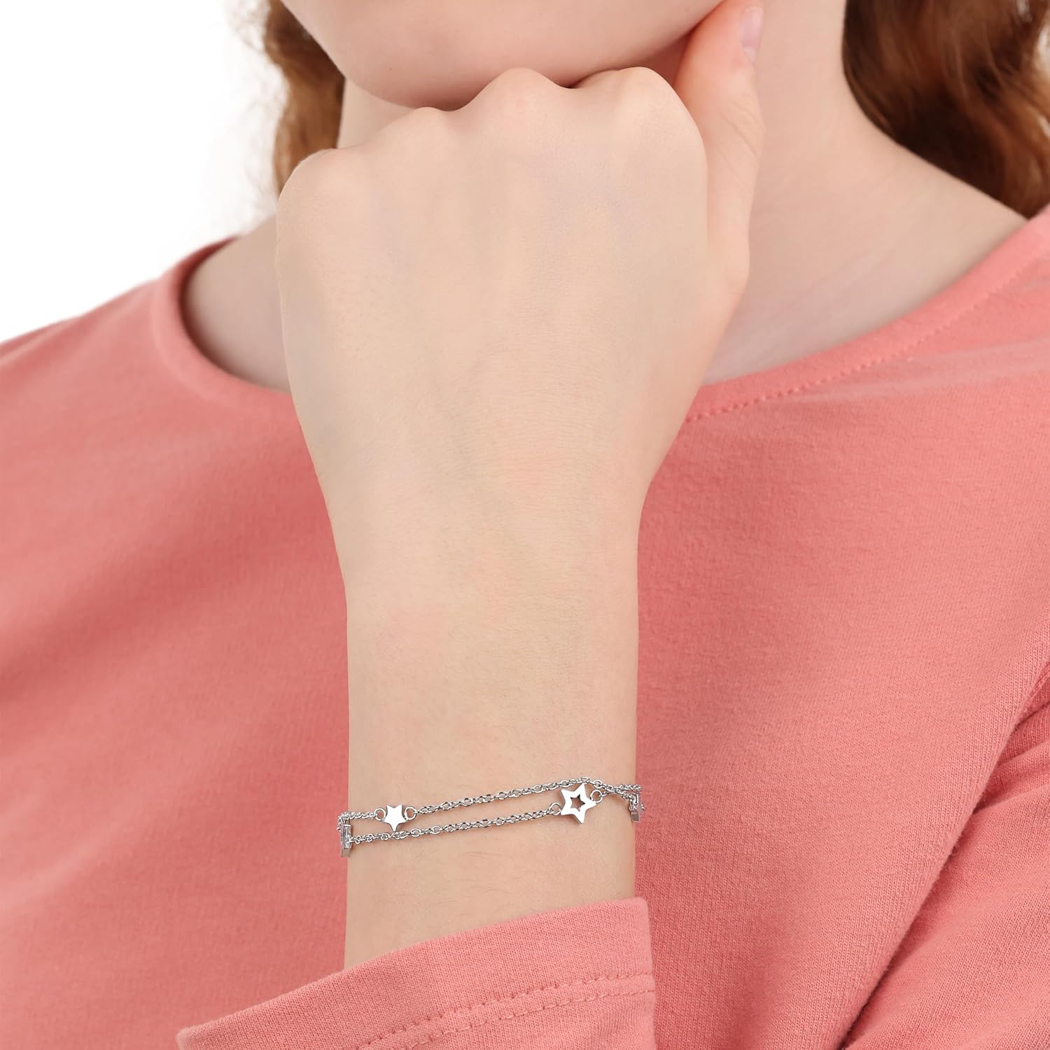 Detalle 2 de s.Oliver Armband aus Edelstahl 14+2 cm