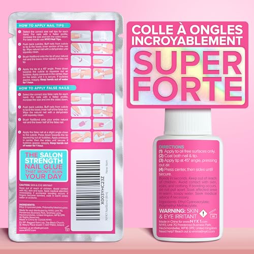 Thumbnail 7 de NYK1 Colle Ongle Extra Forte 8 ml pour Faux Ongles & Press On Nails