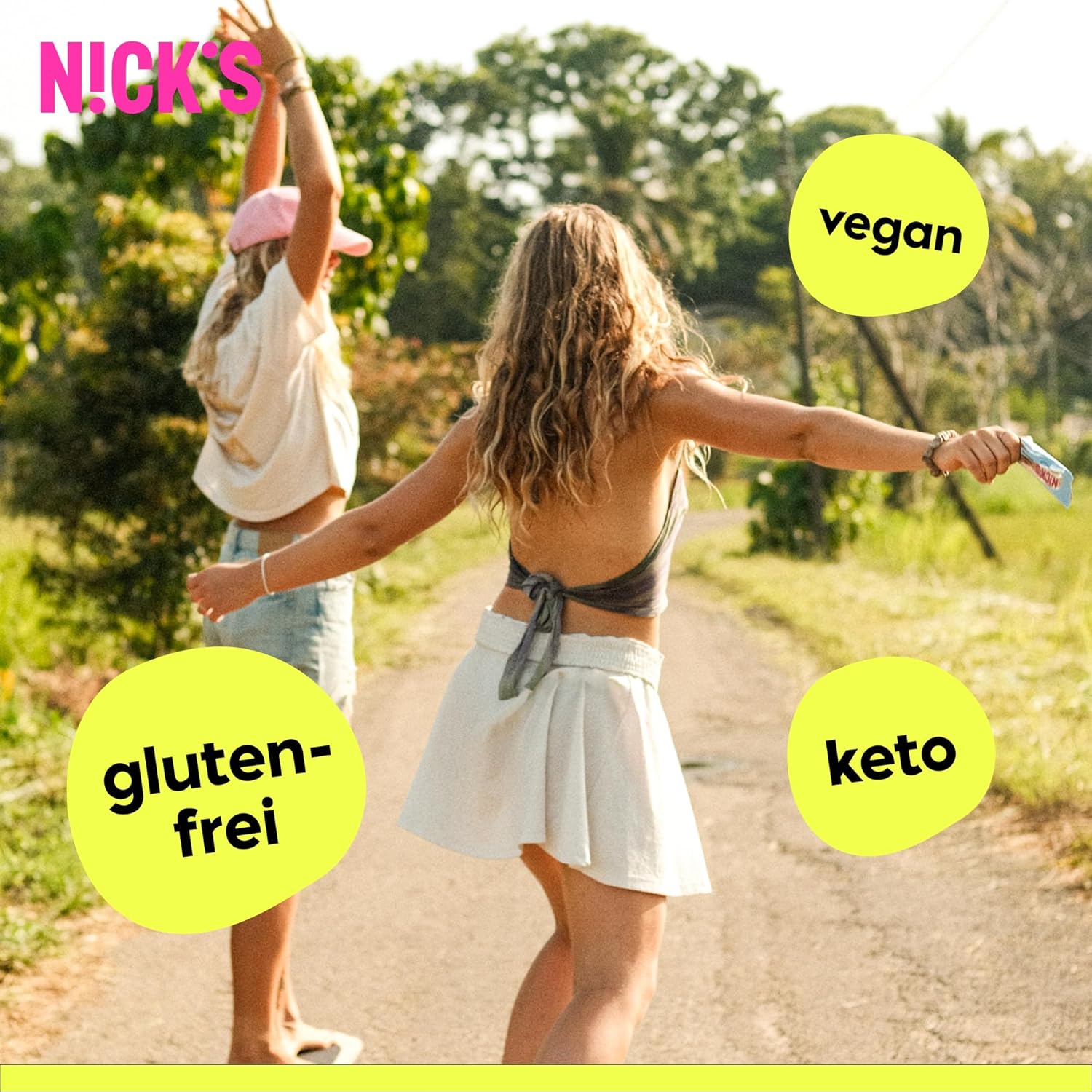 Detalle 2 de NICKS Keto Riegel 107 kcal 🍫