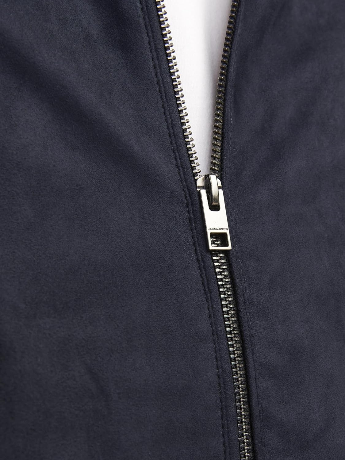 Thumbnail 5 de JACK & JONES Herren Kunstwildlederjacke mit Steppung und Vordertaschen