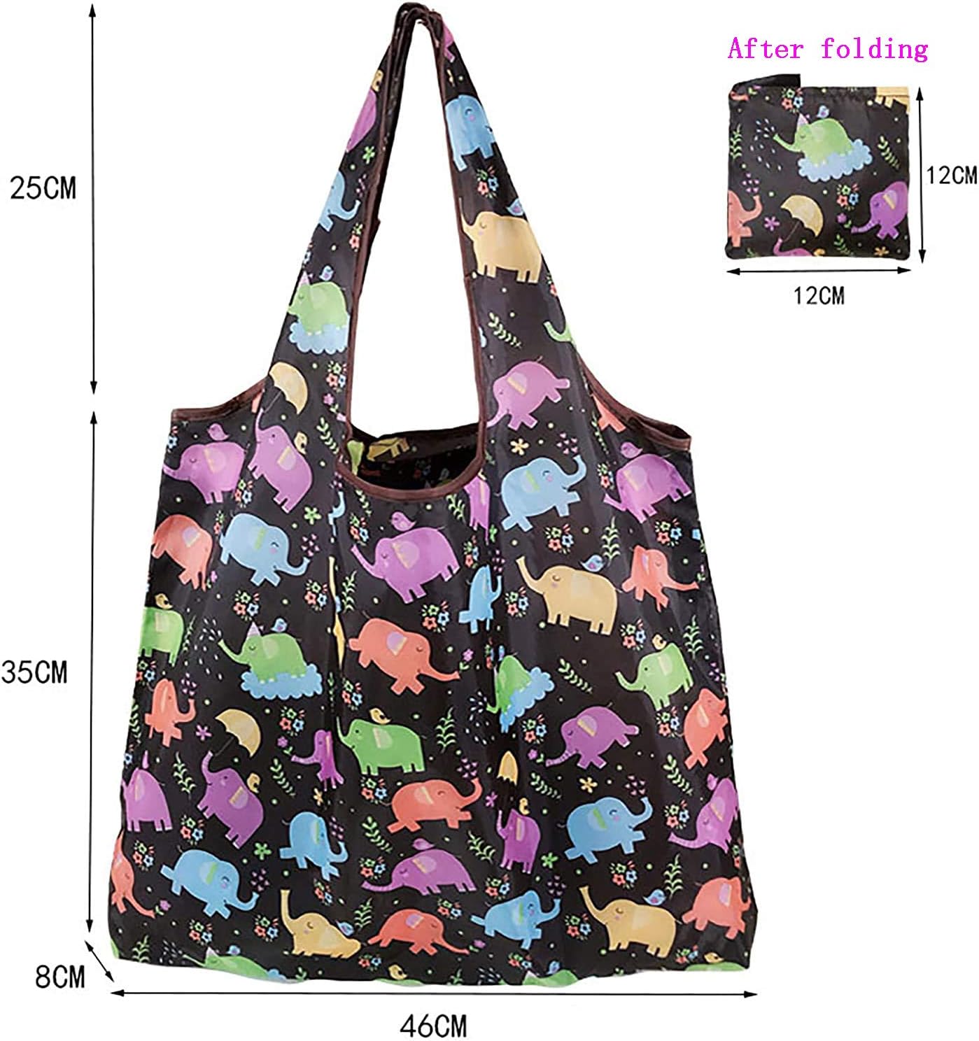 Thumbnail 2 de BOBOZHONG Bolsas de Compras Reutilizables 2Pcs