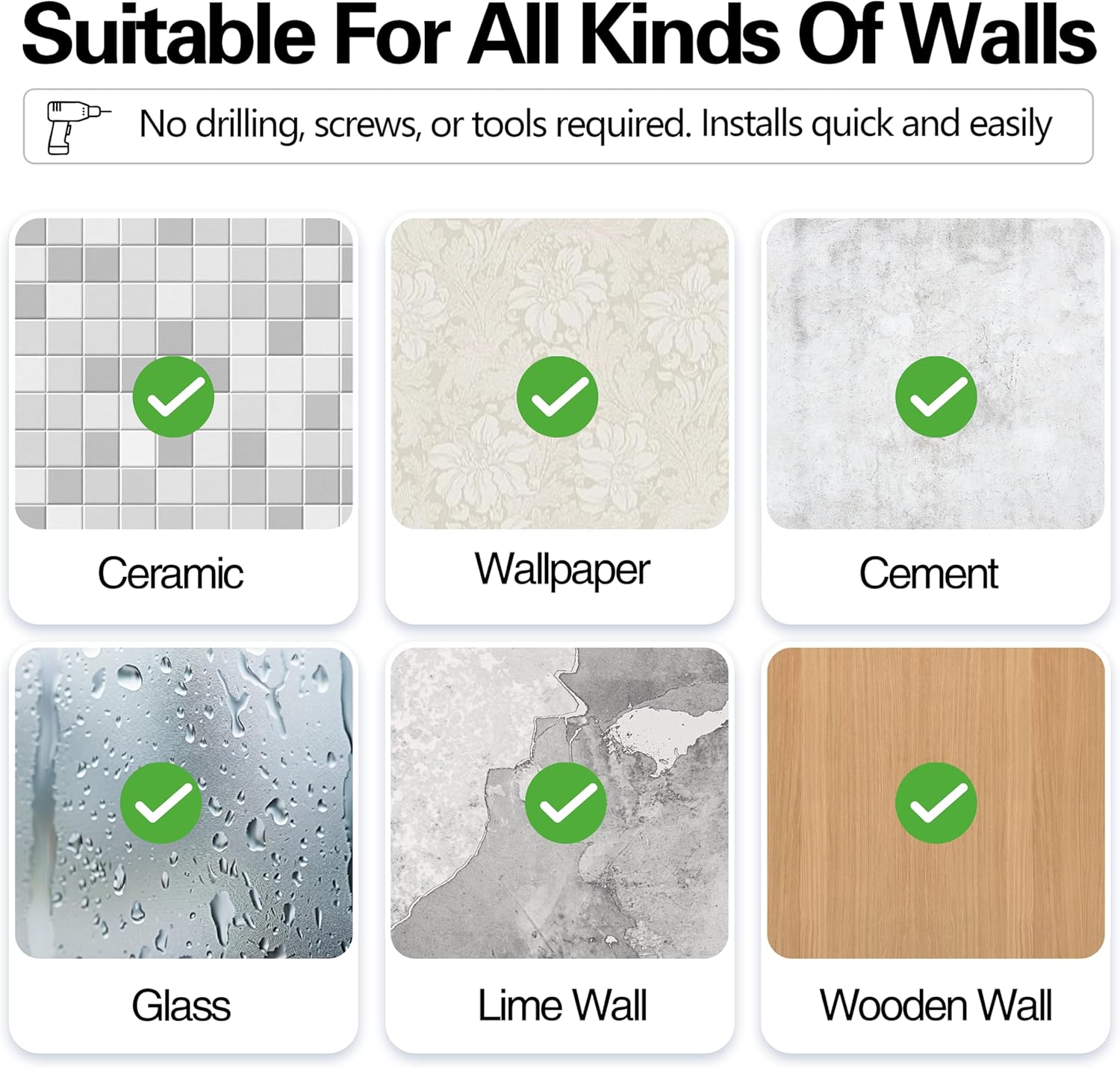 Thumbnail 6 de Stainless Steel Extendable Shower Curtain Rod 130–193 cm