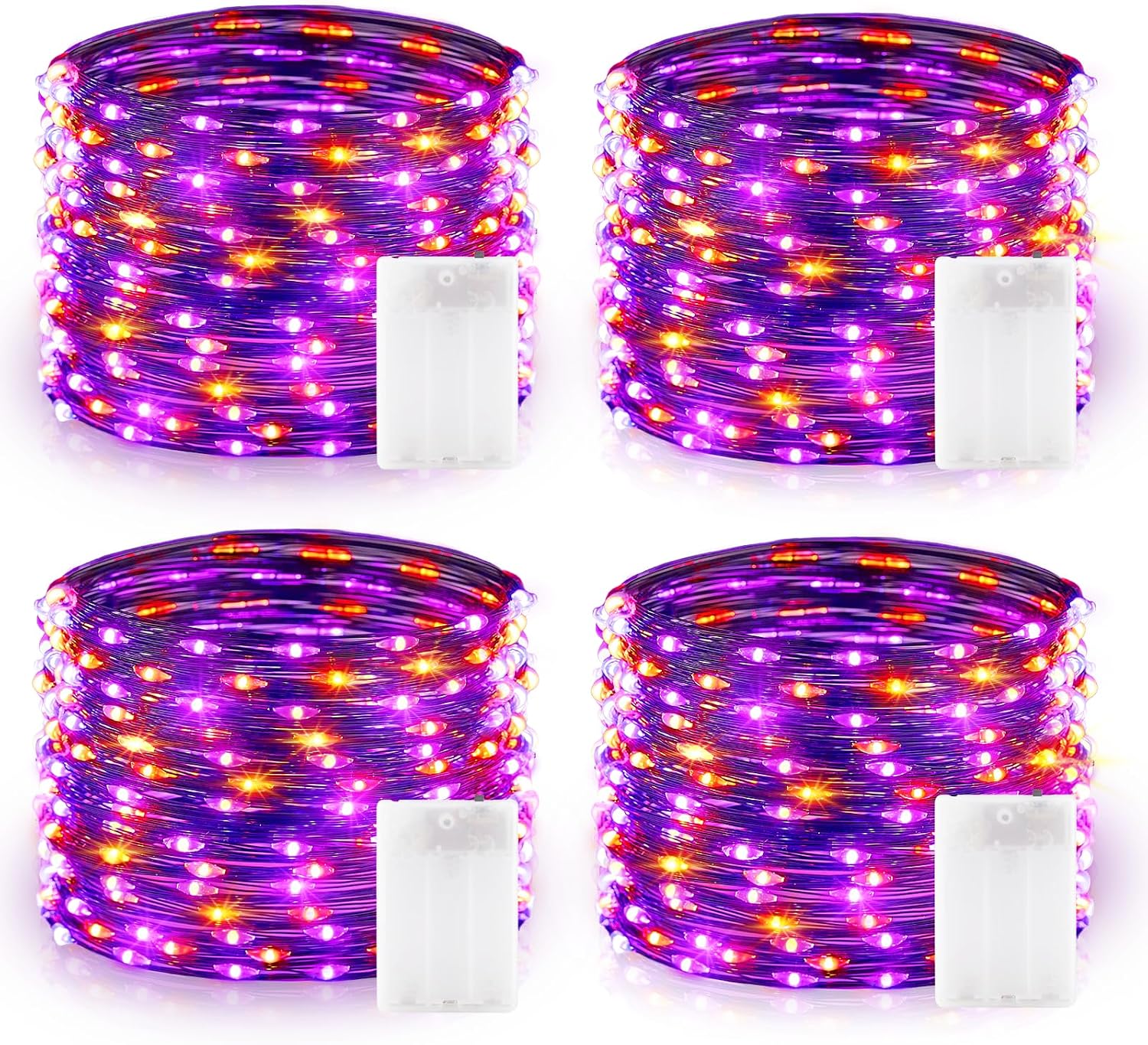 Detalle de Brightown Battery Halloween Fairy Lights 4-Pack