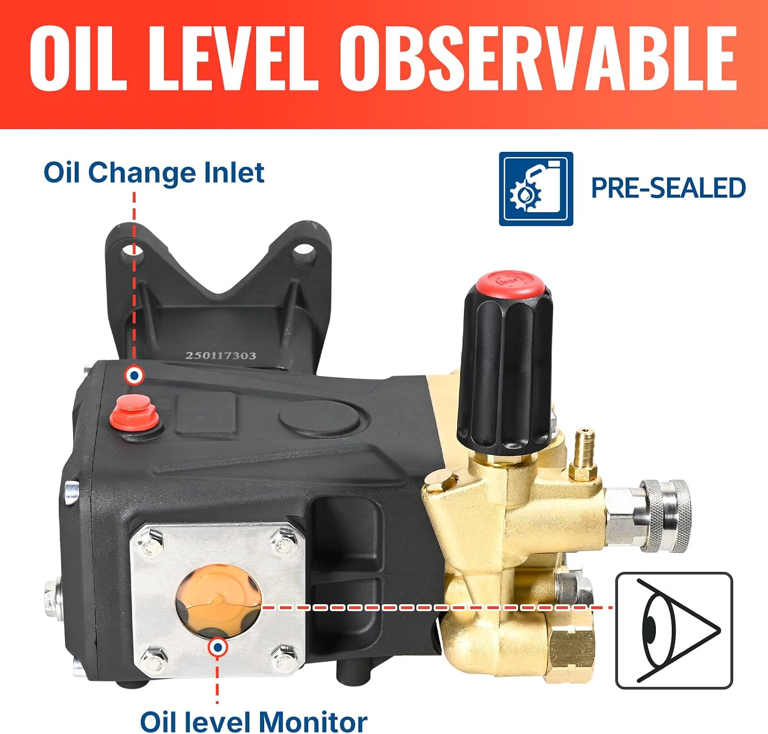 Thumbnail 4 de YAMATIC Pressure Washer Pump, 1-Inch Shaft